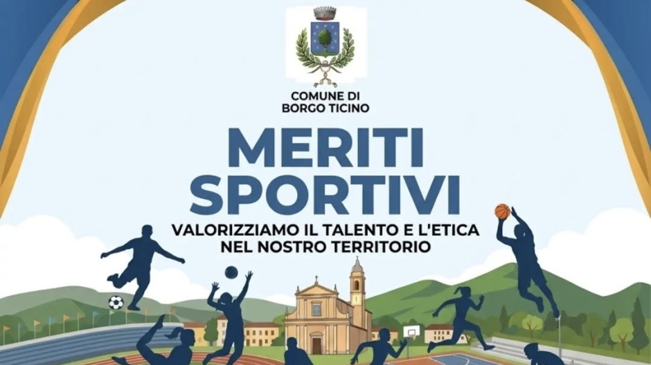 Borgo Ticino, premio per meriti sportivi